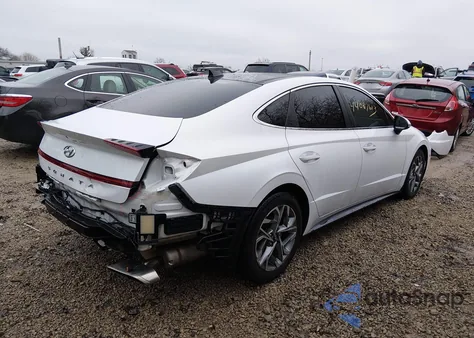 2020 Hyundai Sonata Sel from USA, damaged, VIN 5NPEF4JAXLH053976